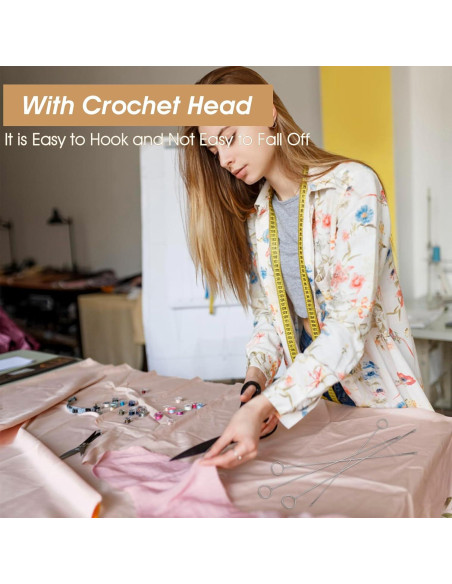 10 Piezas Herramienta de Costura Gsbnjuy Acero Inoxidable