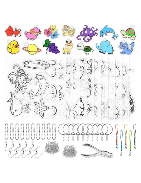 Kit de Papel Encogible PETDCHEB 160 Piezas Manualidades