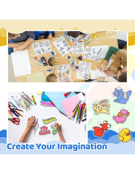 Kit de Papel Encogible PETDCHEB 160 Piezas Manualidades