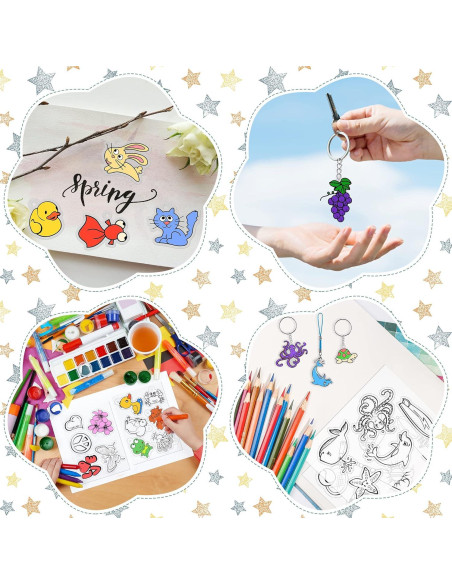 Kit de Papel Encogible PETDCHEB 160 Piezas Manualidades