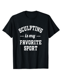 Camiseta Esculpir es mi Deporte Favorito - Arte en Arcilla