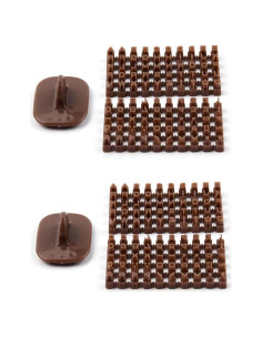 Paquete de 2 Sellos de Letras para Arcilla Swpato 3mm