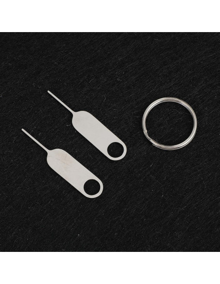 Herramienta de Extracción de Tarjeta SIM CIATBYYJ - 2 Piezas con Llavero