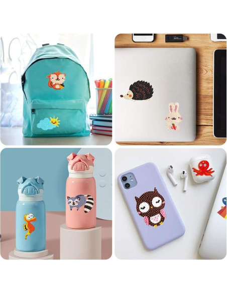 Kit de Arte de Diamante Labeol para Niños 6-12 Años Animal