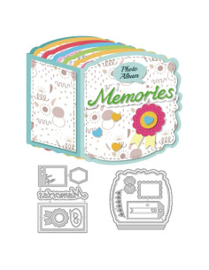 Cortadores de Metal DELORIGIN para Álbum de Fotos Mini 3D