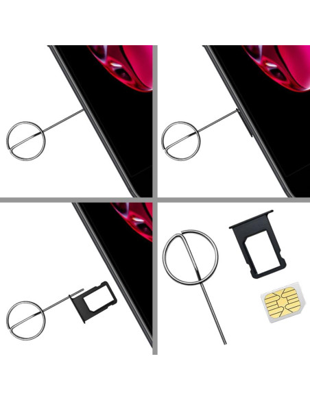 Pin de extracción de tarjeta SIM Granvela - Paquete de 5