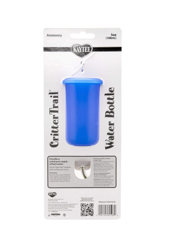 Botella de Agua Kaytee CritterTrail 148 ml para Hámsters