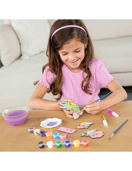 Kit de Campana de Viento DIY Fun Express - Sirena de Madera