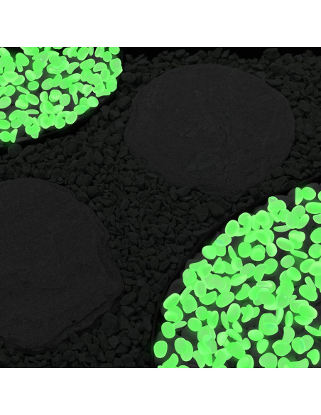 Piedras de Jardín Brillantes en la Oscuridad Pure Garden 200 Unidades