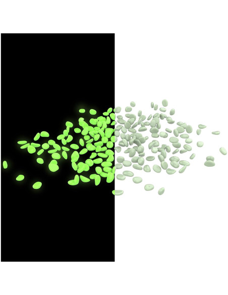 Piedras de Jardín Brillantes en la Oscuridad Pure Garden 200 Unidades