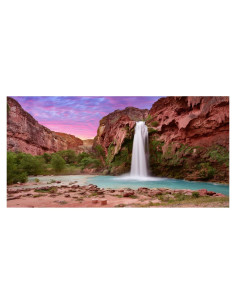 Fondo para Terrario AWERT 90x45 cm Atardecer Montaña