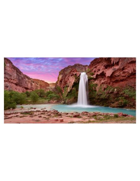 Fondo para Terrario AWERT 90x45 cm Atardecer Montaña