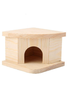 Casa de Madera Joyzan para Hámster y Animales Pequeños