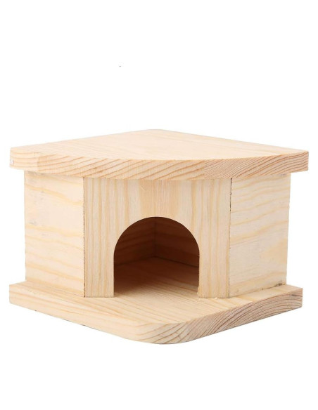 Casa de Madera Joyzan para Hámster y Animales Pequeños