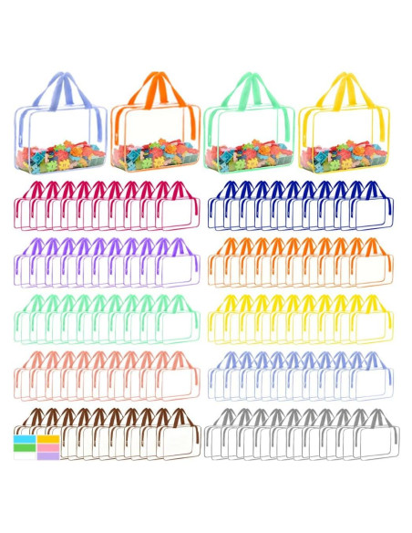 100 Bolsas de Almacenamiento de Juguetes Wensugt 30x22 cm