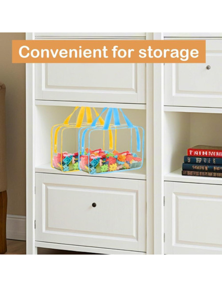 100 Bolsas de Almacenamiento de Juguetes Wensugt 30x22 cm