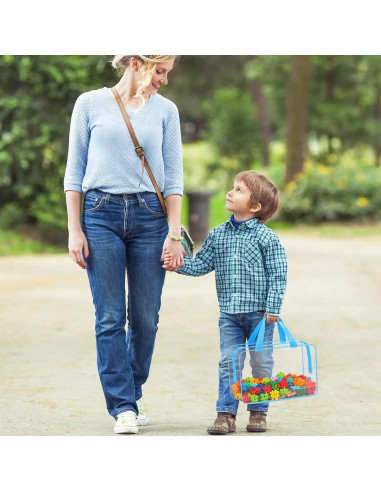 100 Bolsas de Almacenamiento de Juguetes Wensugt 30x22 cm