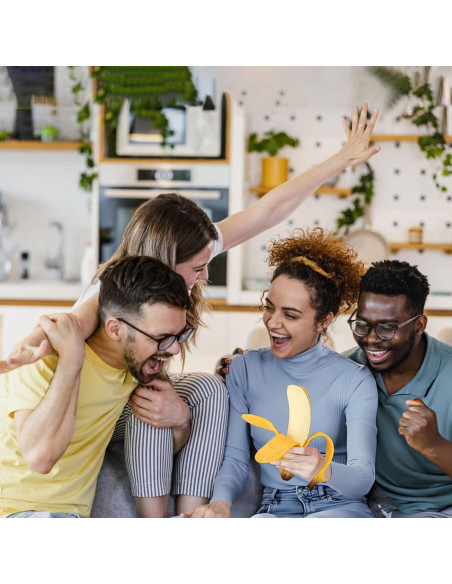 Plátano Aplastable Realista Vaulted Skulls 18 cm - Alivio Estrés