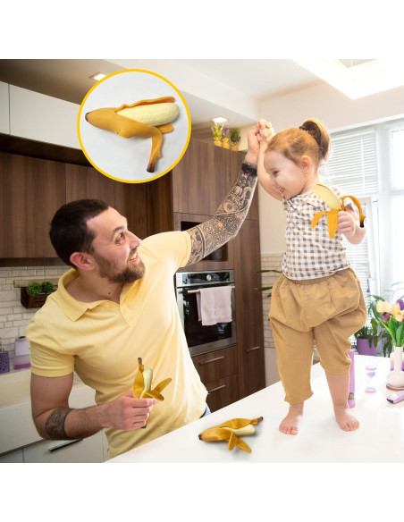 Plátano Aplastable Realista Vaulted Skulls 18 cm - Alivio Estrés
