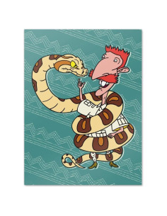Cartel decorativo Wild Thornberrys Nigel 45.72x60.96cm