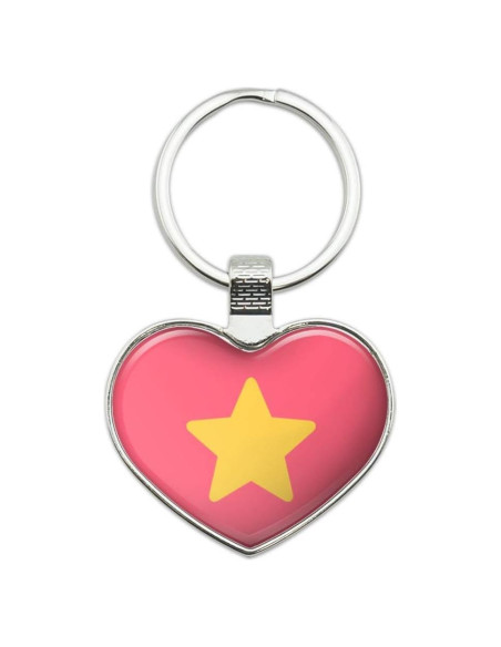 Llavero Corazón Metal Steven Universe 4.6x3.6cm