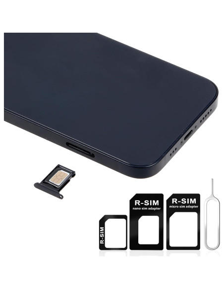 Kit Adaptador SIM 4 en 1 Psyqtsuary - 10 Piezas Negro