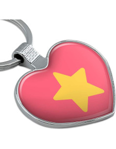 Llavero Corazón Metal Steven Universe 4.6x3.6cm 2