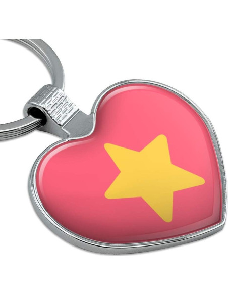 Llavero Corazón Metal Steven Universe 4.6x3.6cm