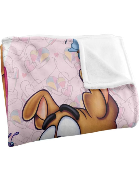 Manta Suave de Forro Polar LOGOVISION Mariposa 91x147 cm