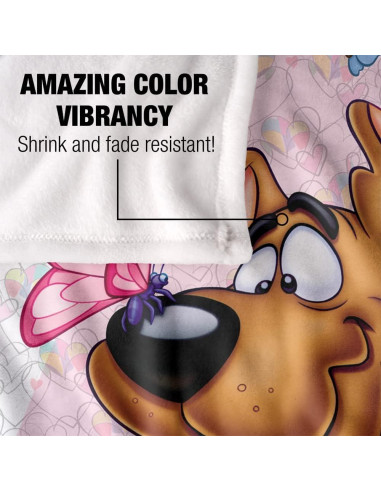 Manta Suave de Forro Polar LOGOVISION Mariposa 91x147 cm