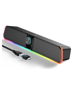 Altavoces de Computadora BUSP-HYY E-3568 HiFi Estéreo USB Bluetooth