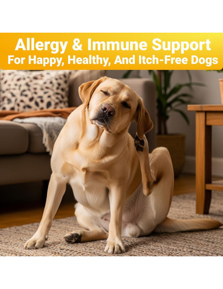 Golosinas para Alergia de Perro WuffWell - 140 Unidades