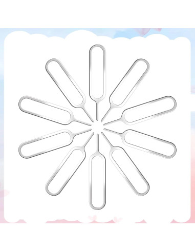 Kit Adaptador SIM 4 en 1 Psyqtsuary - 10 Piezas Negro