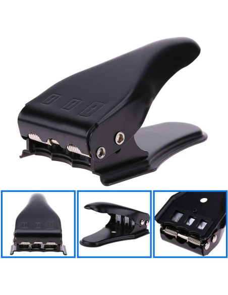 Cortador de tarjeta SIM Universal 3 en 1 MMOBIEL con adaptadores