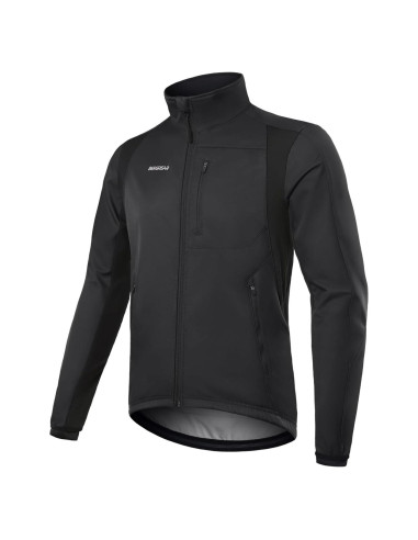 Chaqueta de Ciclismo de Invierno BERGRISAR Hombre 6 Bolsillos
