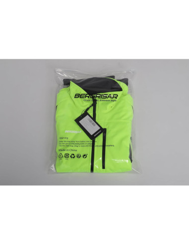 Chaqueta de Ciclismo de Invierno BERGRISAR Hombre 6 Bolsillos