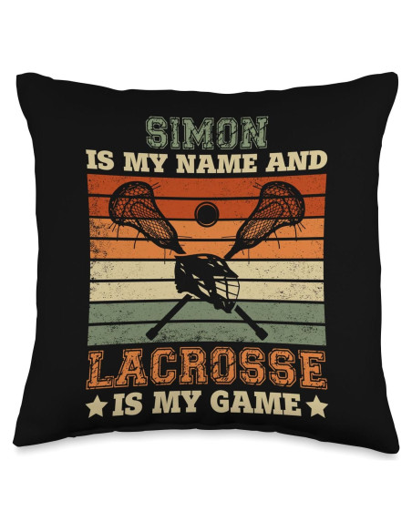 Almohada de Lanzador Simon Lacrosse 40x40 cm Multicolor