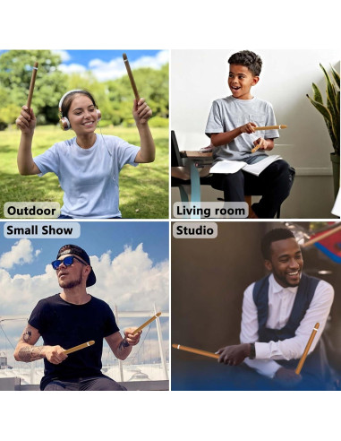 Bastones de Batería Eléctrica Virtual BNC 4ta Generación