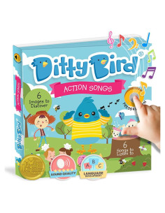 Libro Musical Ditty Bird Soy una Tetera - Sonido para Bebés
