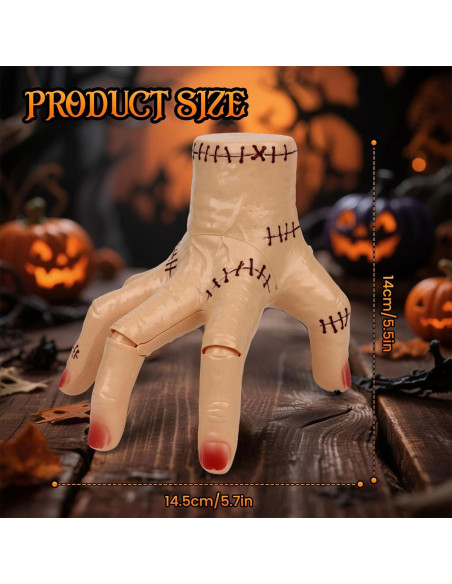 Mano que Se Arrastra Kodvinp con Luz y Sonido - Accesorio Halloween
