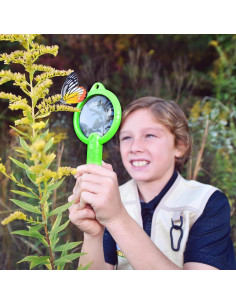 Lupa Aventura Salvaje Sunny Days 4x Verde 21.6cm para Niños 5+ 2