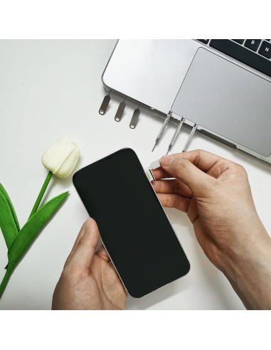 Juego de 7 Herramientas de Extracción SIM RAKDSYMC - Compatible con Smartphones