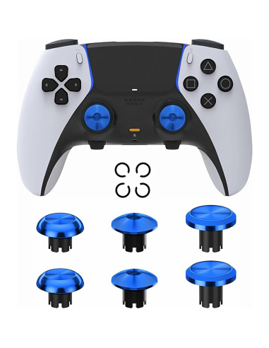 Palancas de metal intercambiables Ceozon para controlador PS5 Edge 6 en 1