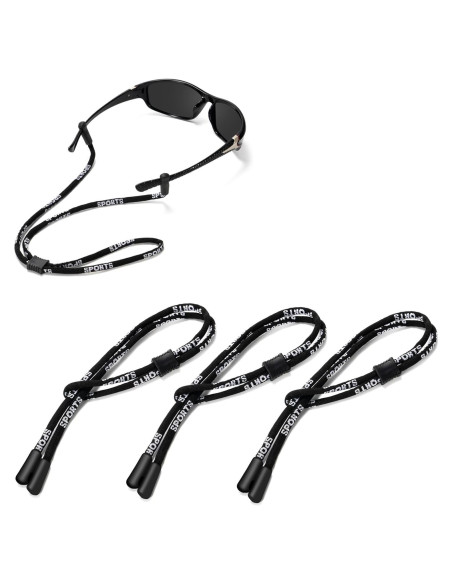 Correa Ajustable para Gafas KALIYADI - 3 Unidades Deportivas