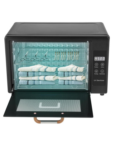 Caja Limpiadora de Uñas TEIPENG 24L Luz U-V 230W