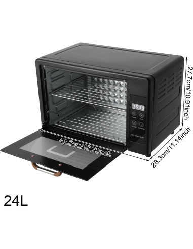 Caja Limpiadora de Uñas TEIPENG 24L Luz U-V 230W