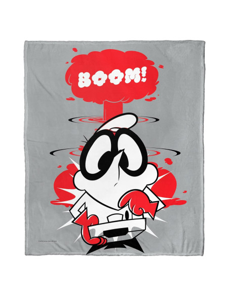 Manta de Toque de Seda Northwest Dexter's Lab 127x152 cm Boom