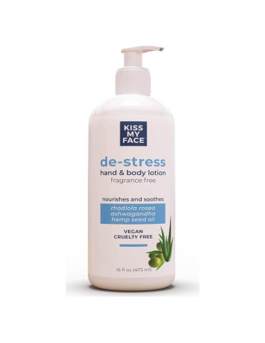 Loción Hidratante para Manos y Cuerpo Kiss My Face 473ml Sin Fragancia