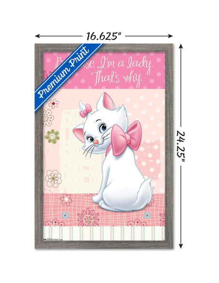 Póster Enmarcado Trends International Disney Aristogatos Marie 37.4x56.8cm