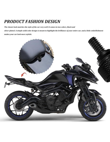 Tornillo de Asiento de Aluminio Zufoty para Harley 1996-2025